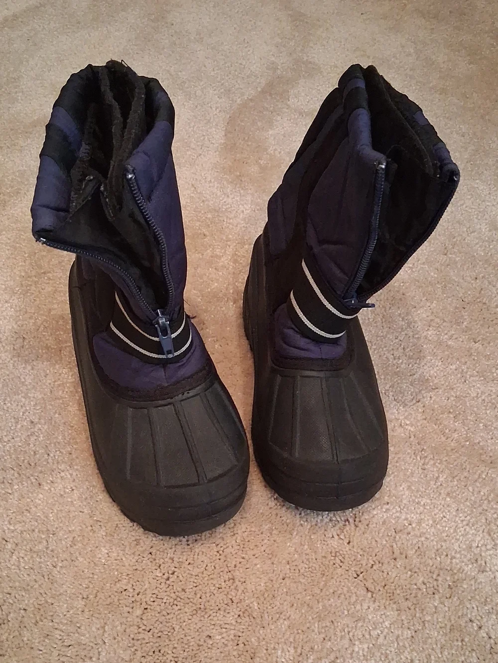 Kids Winter Boots Blue/ Black